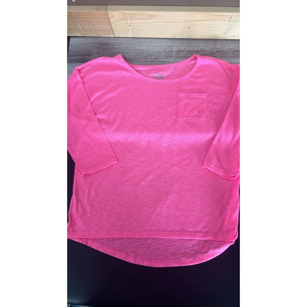 Justice Girls Top Pink Size 12
